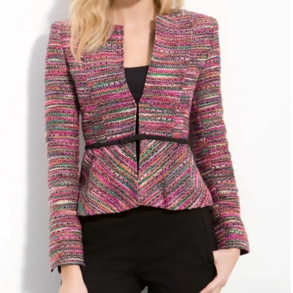 Nanette Lepore Juke Box Tweed Jacket - Picture 13 of 14